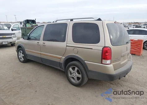 2006 Pontiac Montana Sv6 z USA, uszkodzony, nr VIN 1GMDV33L96D240557